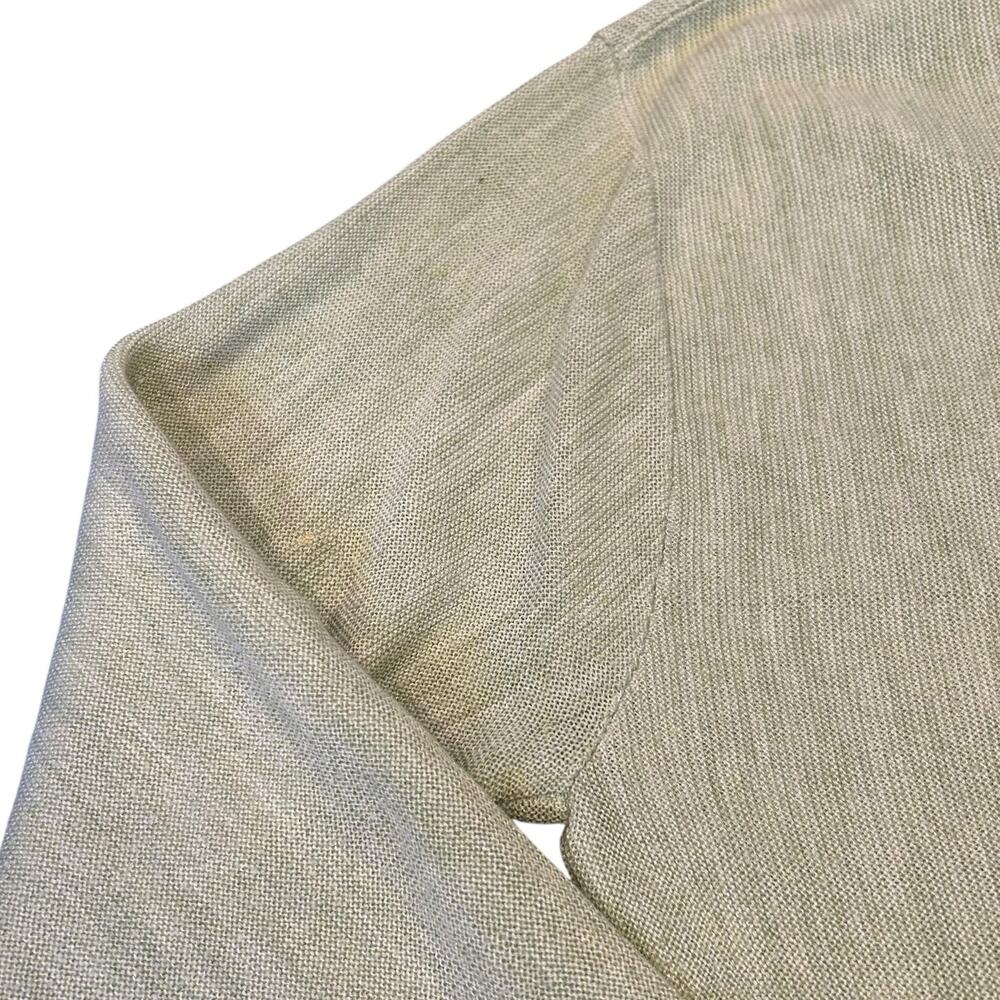 Puritan Vintage 80s Green V‑Neck Sweater Medium - Picture 8 of 11